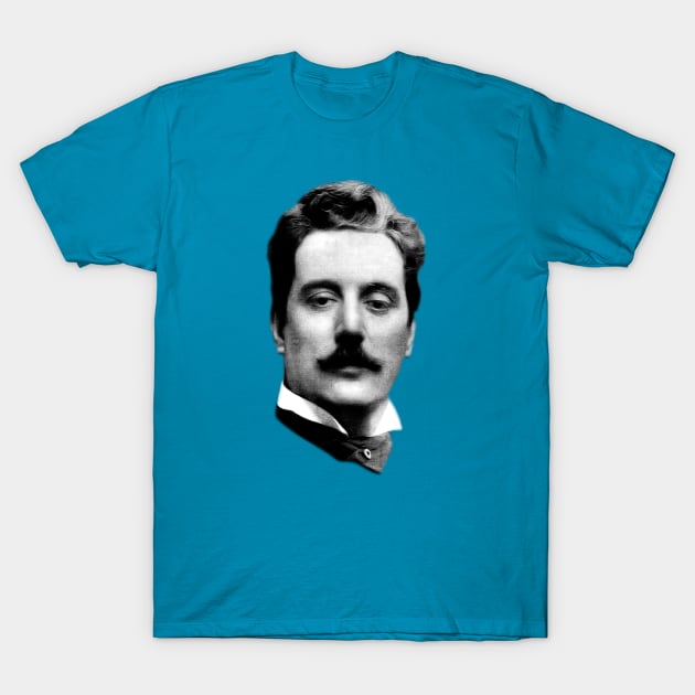 Giacomo Puccini T-Shirt by TheMusicophile